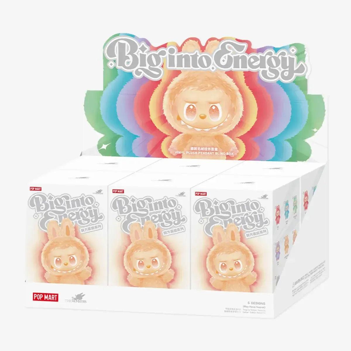 Authenthic LABUBU The Monsters v3 - Big Into Energy Series ( Blind Box )